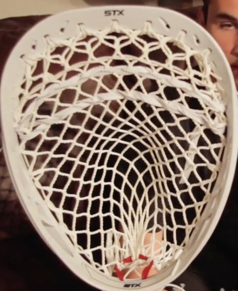 How to string lacrosse goalie head