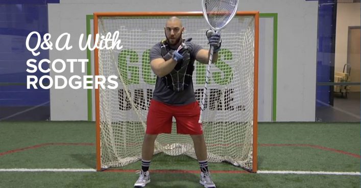 Q&A with MLL Goalie Scott Rodgers