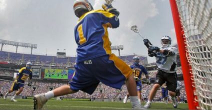 Pipe to Pipe Arc Play for Lacrosse Goalies