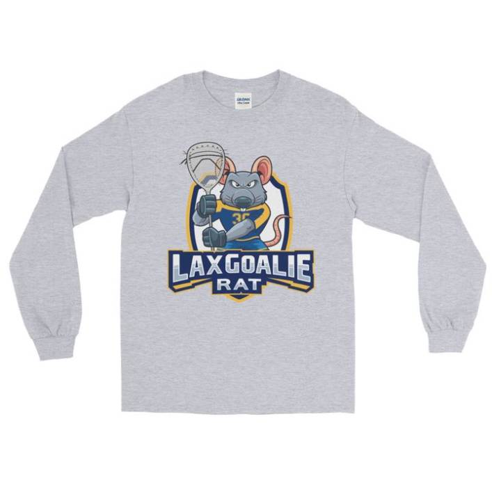 Lax Goalie Rat Long Sleeve Shirt