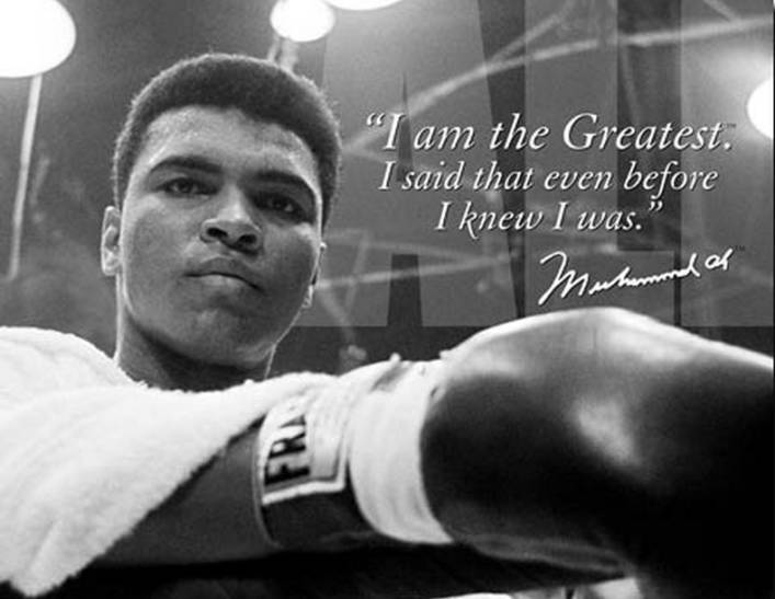 Muhammed Ali confidence affirmation
